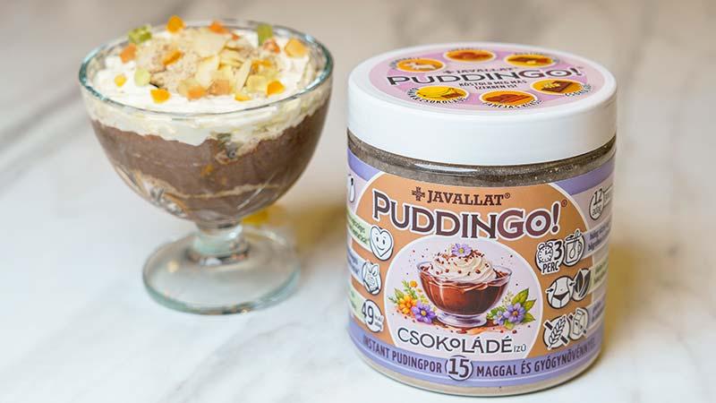 PuddinGo! csokoládé ízű