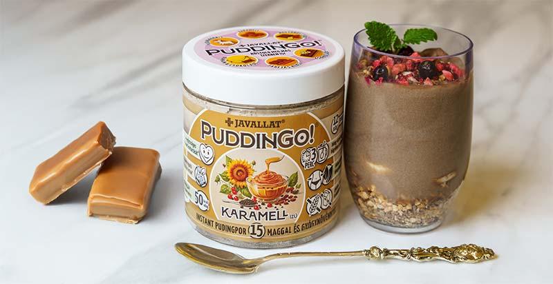 PuddinGo! Banán és csokoládé ízű