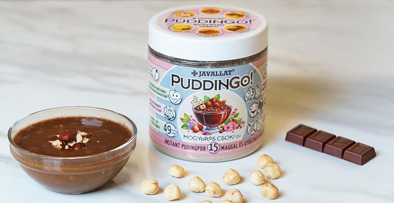 PuddinGo! Banán és csokoládé ízű